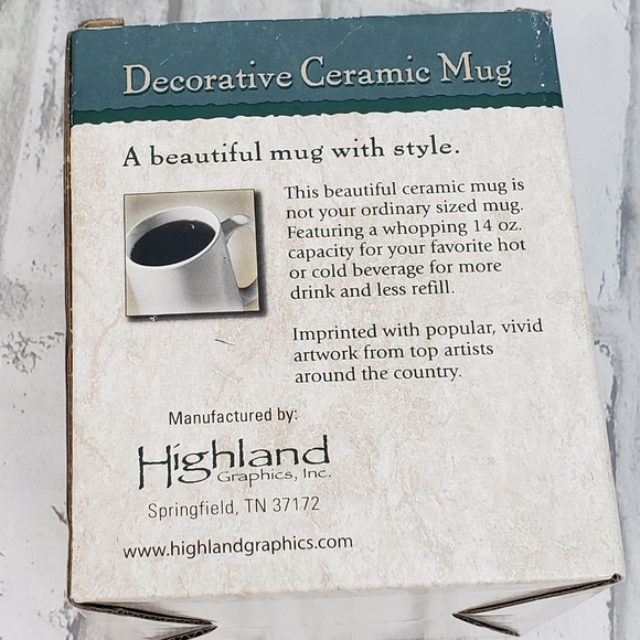 NIB Highland Graphic Mug I Don't Intend On Doing Anything Today... - Picture 9 of 9